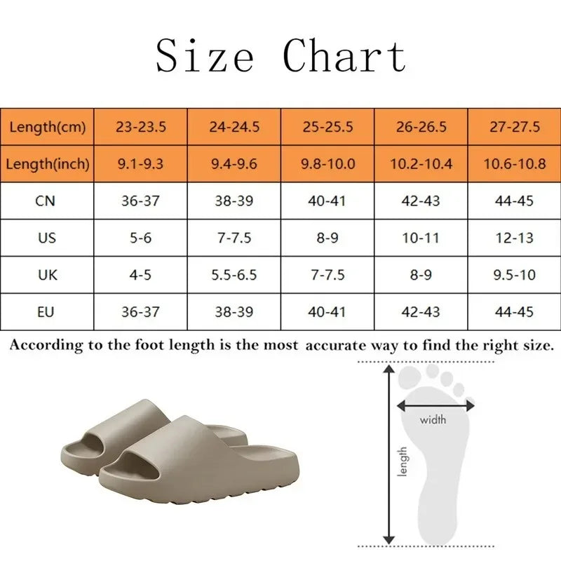 Cloud Comfort Slide Sandals – Lightweight Everyday Slippers
