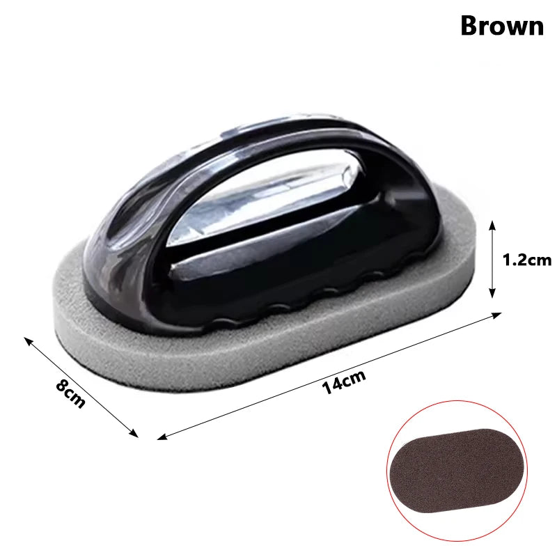 Magic Cleaning Sponge Brush – Easy-Grip Household Scrubber