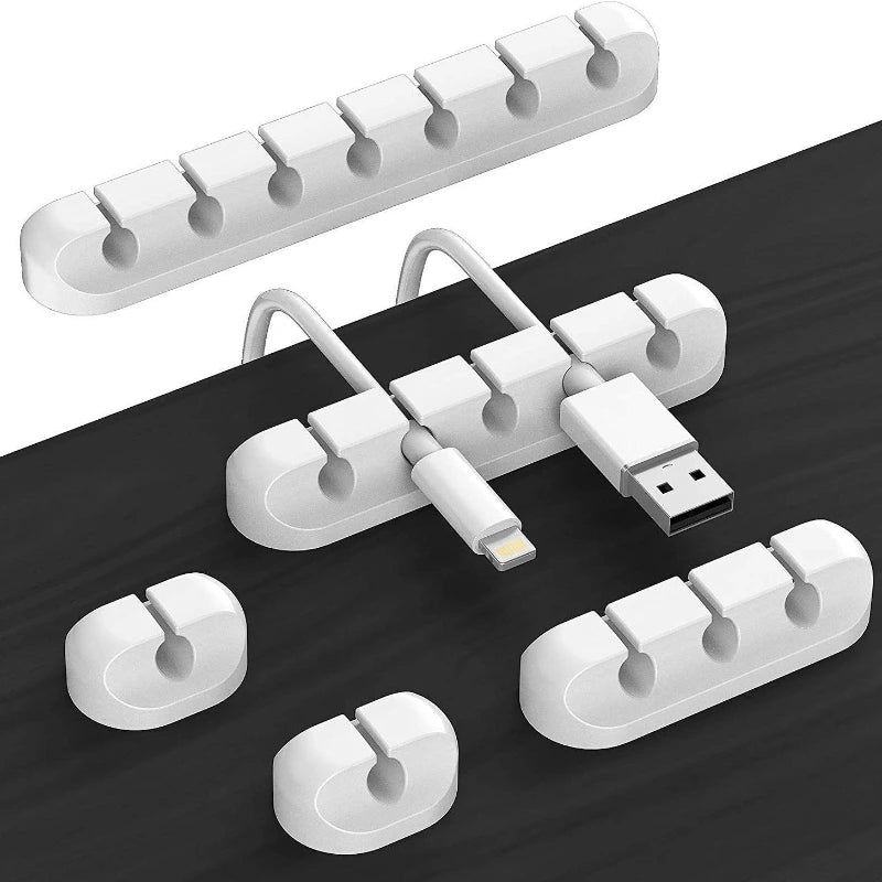 Cable Organizer Clips – Cord Management Set