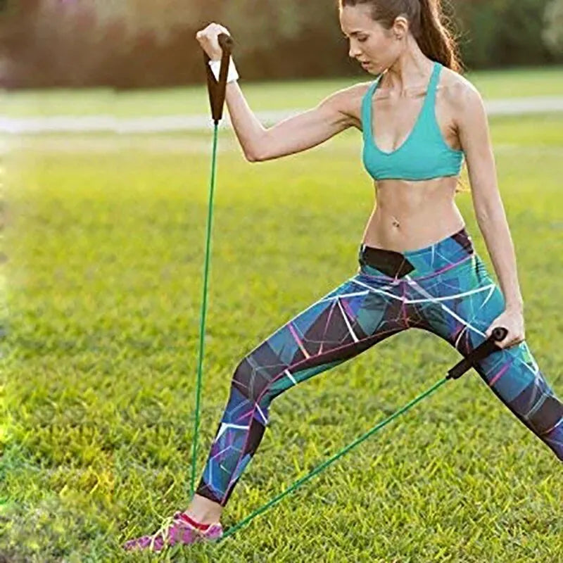 Resistance Bands with Handles – Full Body Home Workout Set