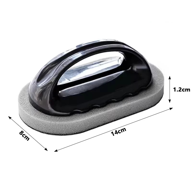 Magic Cleaning Sponge Brush – Easy-Grip Household Scrubber