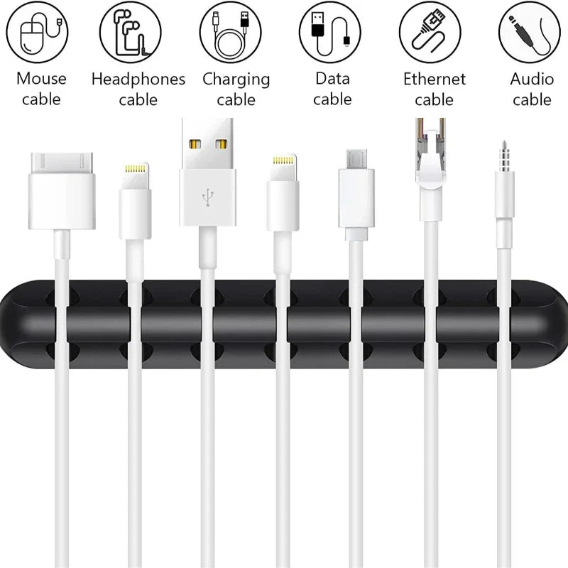 Cable Organizer Clips – Cord Management Set