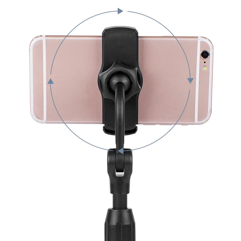 “Adjustable Desktop Phone Tripod Stand – Universal Smartphone Holder”
