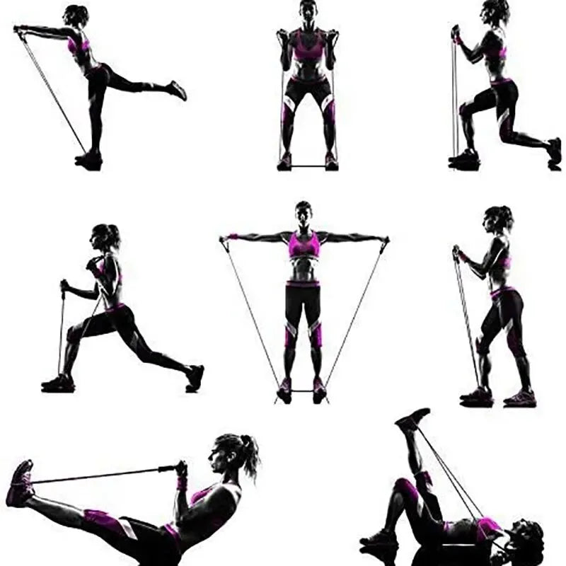 Resistance Bands with Handles – Full Body Home Workout Set