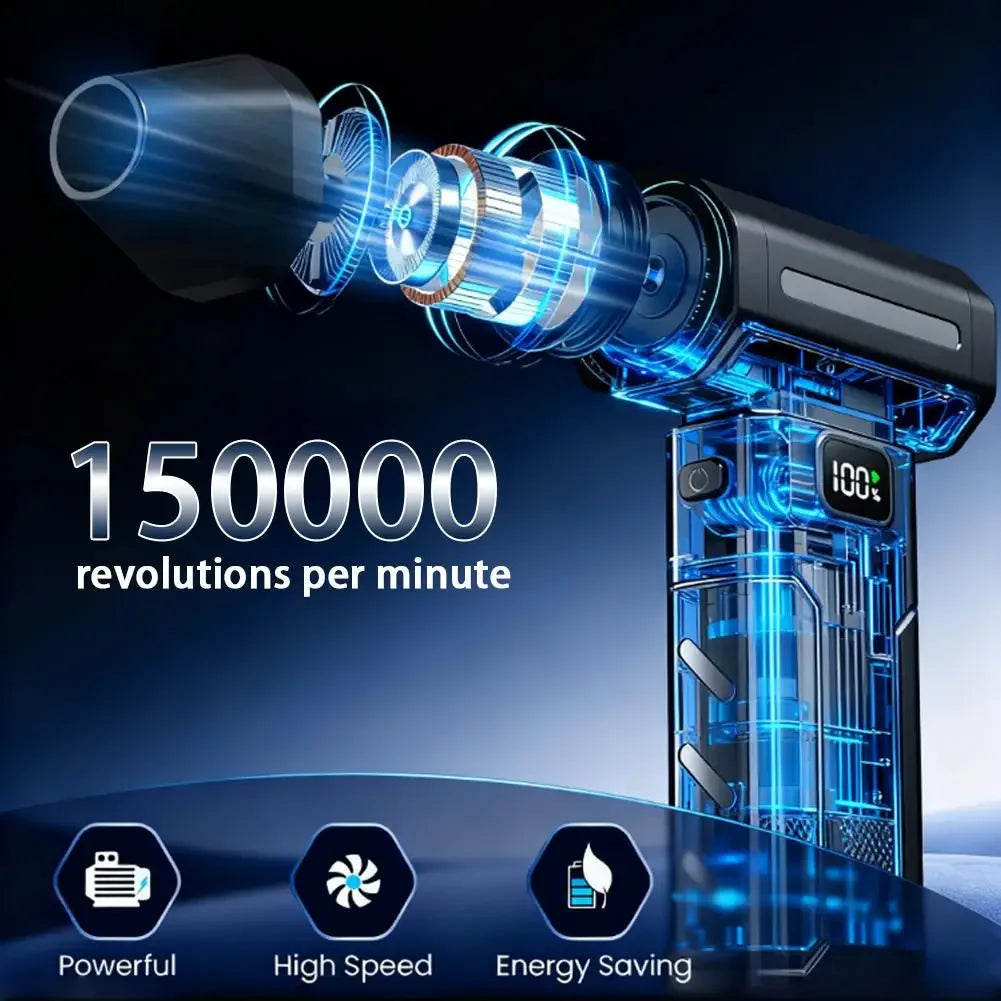 X8 Turbo Jet Air Blower – Portable Cordless Air Duster