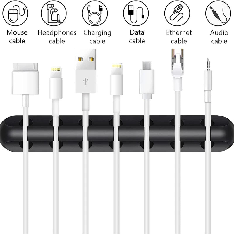 Cable Organizer Clips – Cord Management Set
