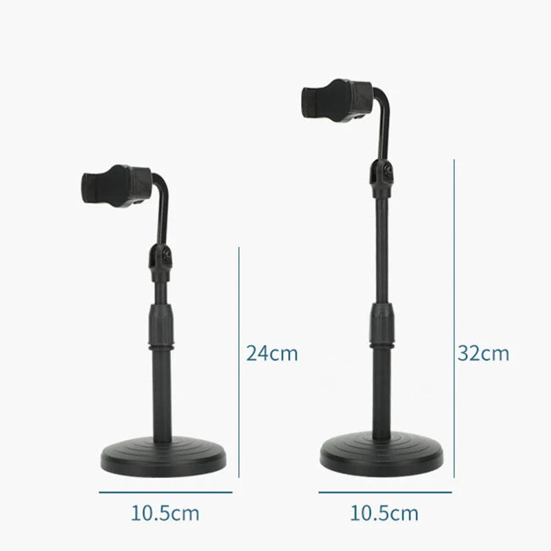 “Adjustable Desktop Phone Tripod Stand – Universal Smartphone Holder”