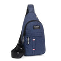 Classic Canvas Crossbody Sling Bag – Waterproof Chest Bag